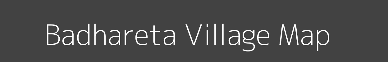 Map of Badhareta Village in Madhya Pradesh Image