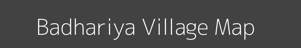 Map of Badhariya Village in Uttar Pradesh Image