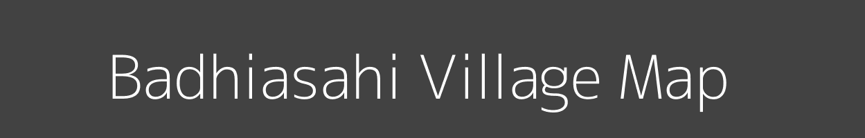 Map of Badhiasahi Village in Odisha Image