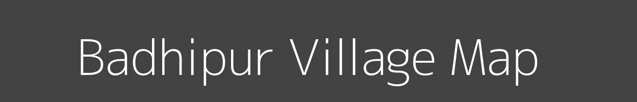 Map of Badhipur Village in Bihar Image