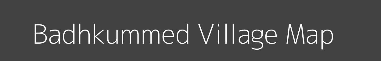 Map of Badhkummed Village in Madhya Pradesh Image