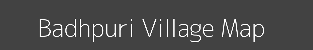 Map of Badhpuri Village in Madhya Pradesh Image