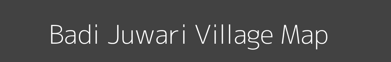 Map of Badi Juwari Village in Madhya Pradesh Image