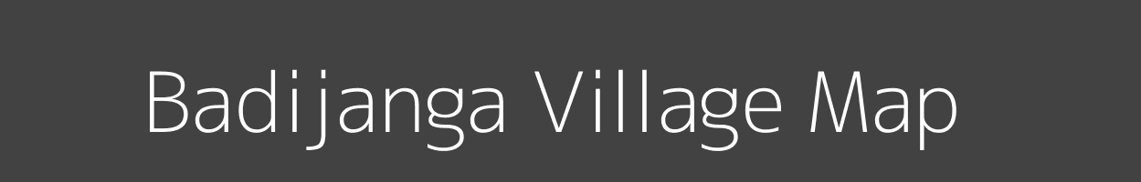 Map of Badijanga Village in Odisha Image