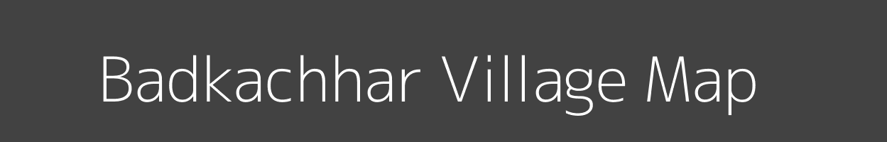 Map of Badkachhar Village in Madhya Pradesh Image