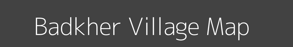 Map of Badkher Village in Madhya Pradesh Image