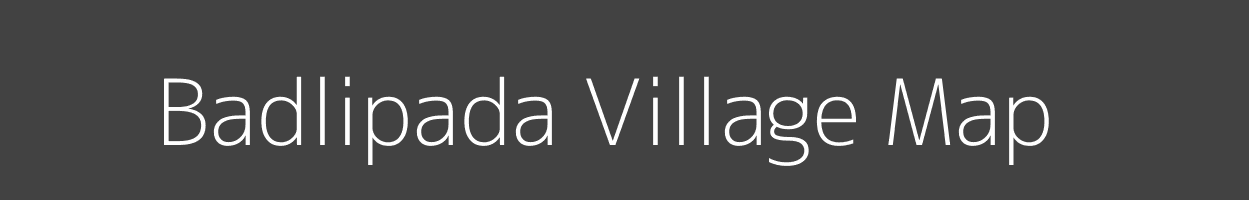 Map of Badlipada Village in Madhya Pradesh Image