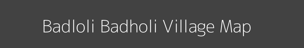 Map of Badloli Badholi Village in Jammu and Kashmir Image