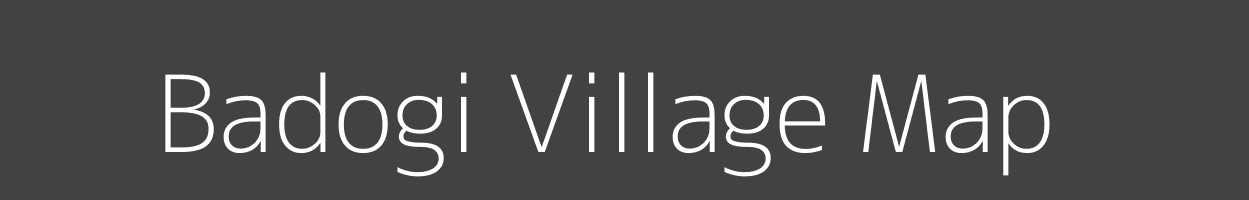 Map of Badogi Village in Uttarakhand Image