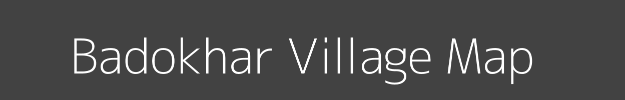 Map of Badokhar Village in Uttar Pradesh Image