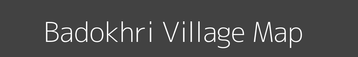 Map of Badokhri Village in Madhya Pradesh Image