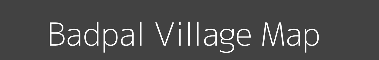 Map of Badpal Village in Odisha Image