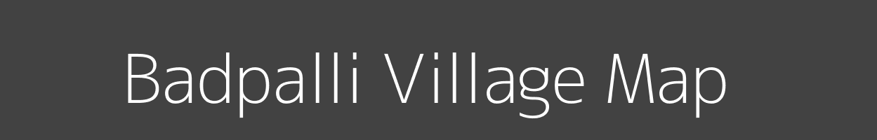 Map of Badpalli Village in Odisha Image