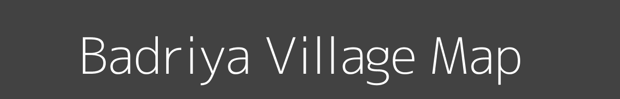 Map of Badriya Village in Rajasthan Image