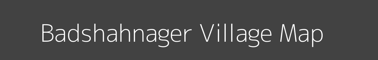 Map of Badshahnager Village in Uttar Pradesh Image