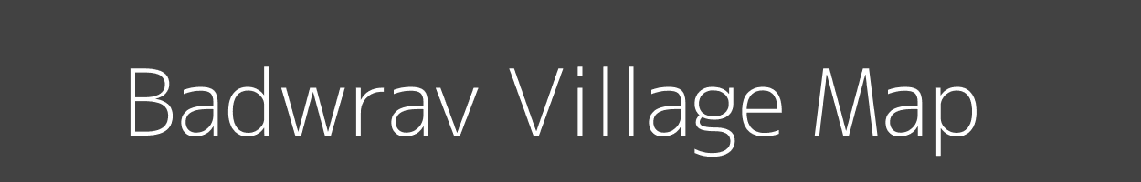 Map of Badwrav Village in Uttar Pradesh Image