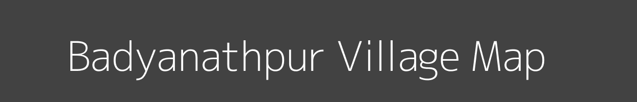 Map of Badyanathpur Village in Jharkhand Image