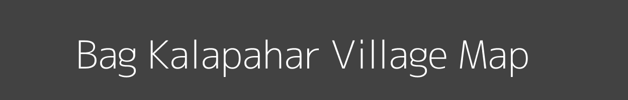 Map of Bag Kalapahar Village in West Bengal Image