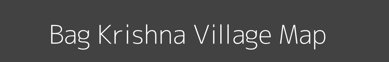 Map of Bag Krishna Village in Uttar Pradesh Image