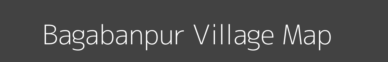 Map of Bagabanpur Village in West Bengal Image