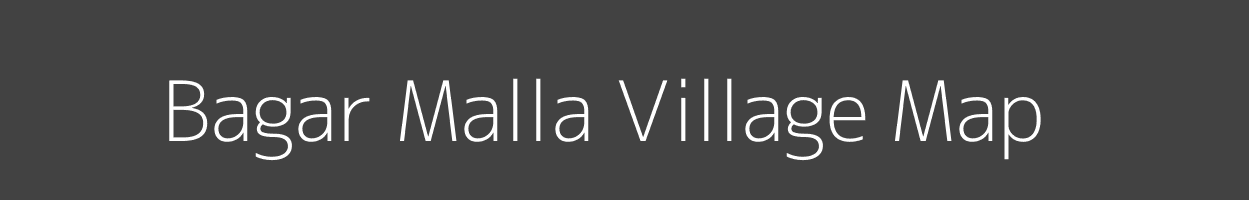 Map of Bagar Malla Village in Uttarakhand Image