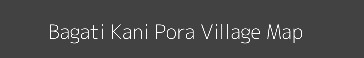 Map of Bagati Kani Pora Village in Jammu and Kashmir Image