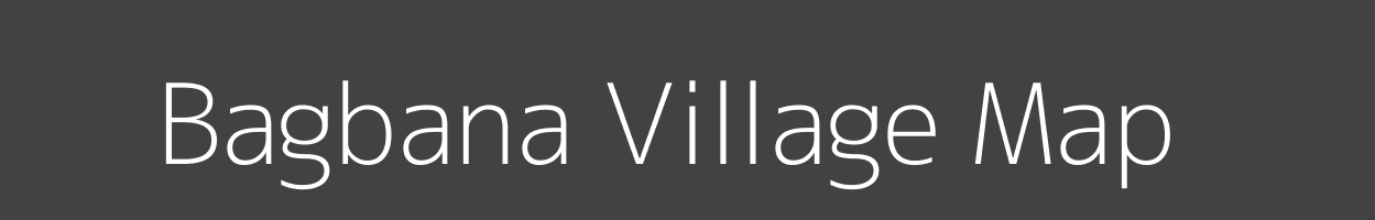 Map of Bagbana Village in Uttar Pradesh Image