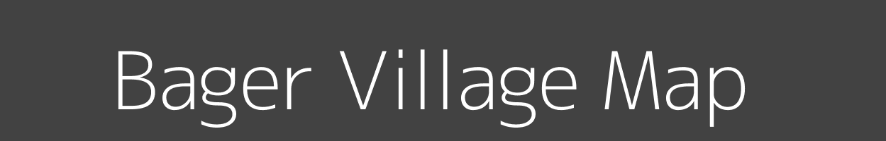 Map of Bager Village in Madhya Pradesh Image