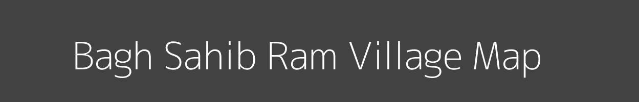 Map of Bagh Sahib Ram Village in Jammu and Kashmir Image