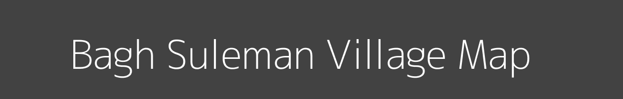 Map of Bagh Suleman Village in Uttar Pradesh Image