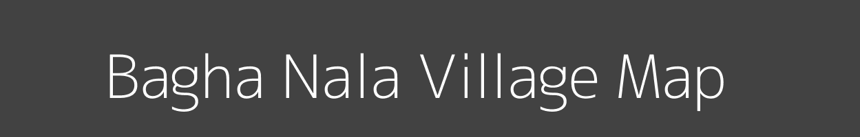 Map of Bagha Nala Village in Uttar Pradesh Image