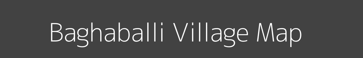 Map of Baghaballi Village in Odisha Image