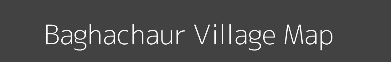 Map of Baghachaur Village in Uttar Pradesh Image