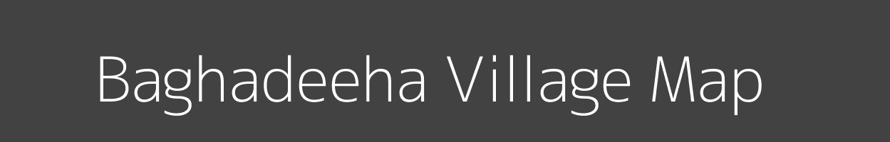 Map of Baghadeeha Village in Uttar Pradesh Image