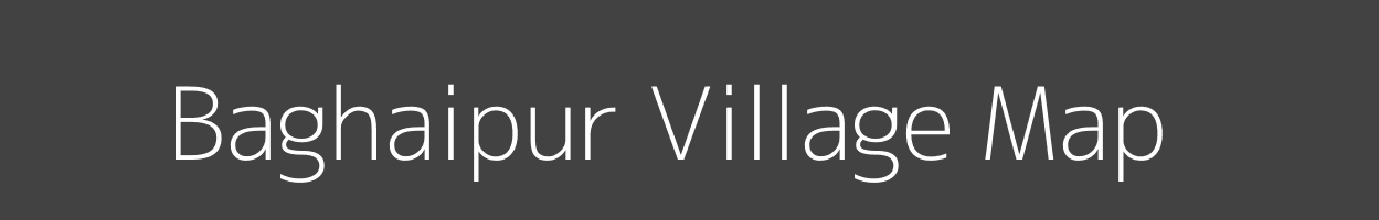 Map of Baghaipur Village in Uttar Pradesh Image