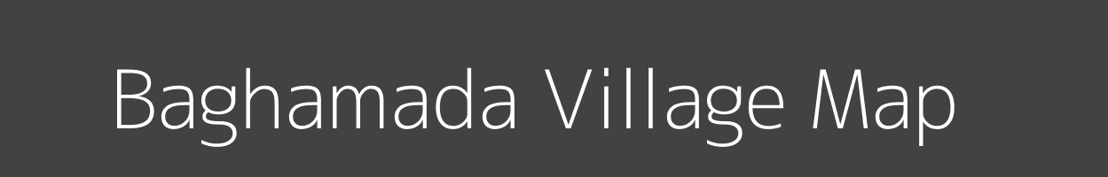 Map of Baghamada Village in Madhya Pradesh Image