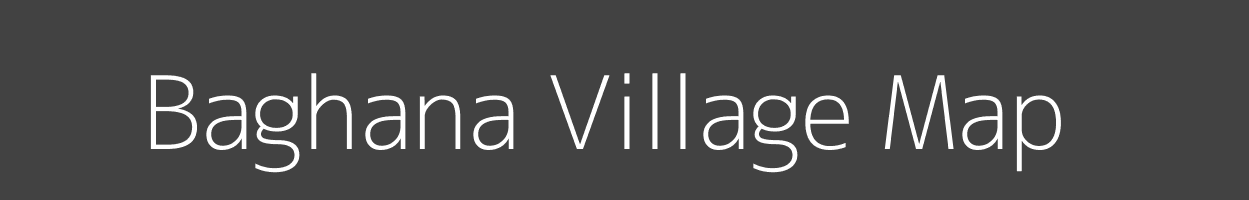 Map of Baghana Village in Madhya Pradesh Image