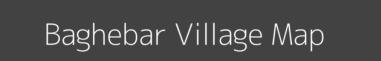 Map of Baghebar Village in Madhya Pradesh Image