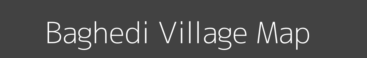 Map of Baghedi Village in Madhya Pradesh Image