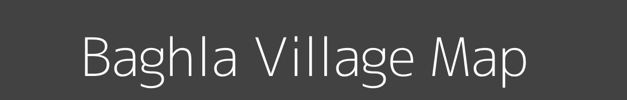 Map of Baghla Village in Uttar Pradesh Image