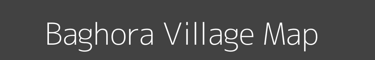 Map of Baghora Village in Madhya Pradesh Image