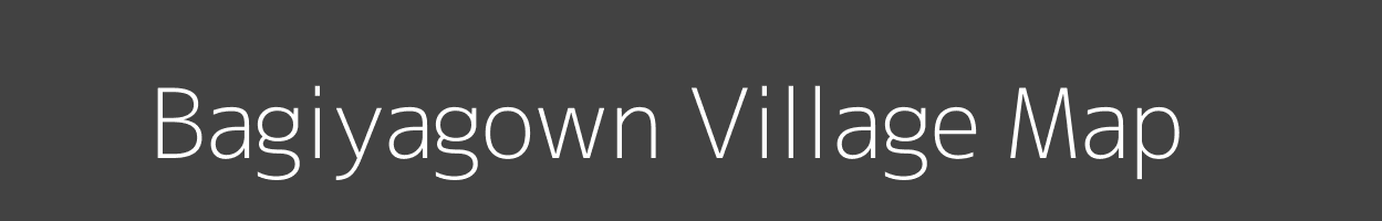 Map of Bagiyagown Village in Uttar Pradesh Image