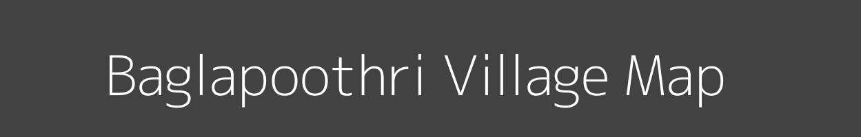 Map of Baglapoothri Village in Uttar Pradesh Image