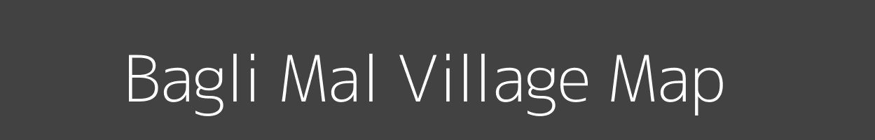 Map of Bagli Mal Village in Madhya Pradesh Image