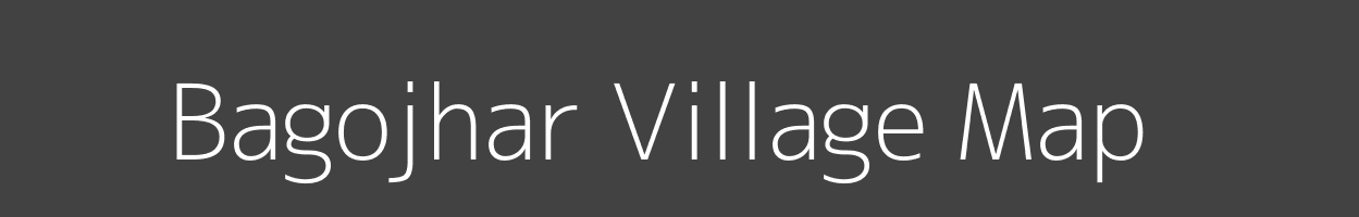 Map of Bagojhar Village in Uttar Pradesh Image