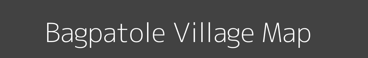 Map of Bagpatole Village in Maharashtra Image