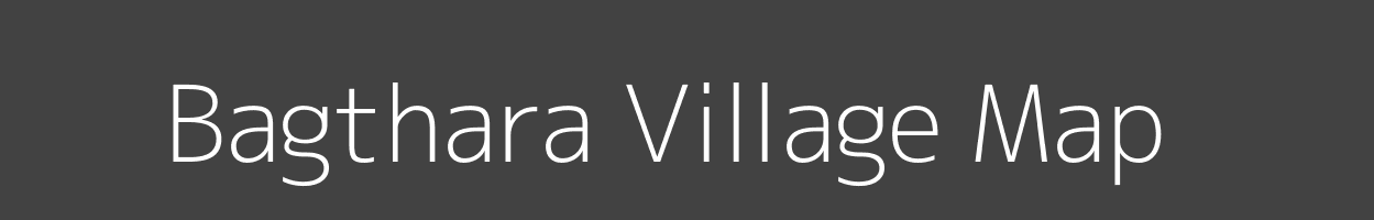 Map of Bagthara Village in Madhya Pradesh Image