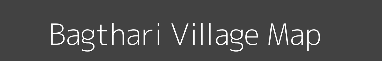 Map of Bagthari Village in Uttar Pradesh Image