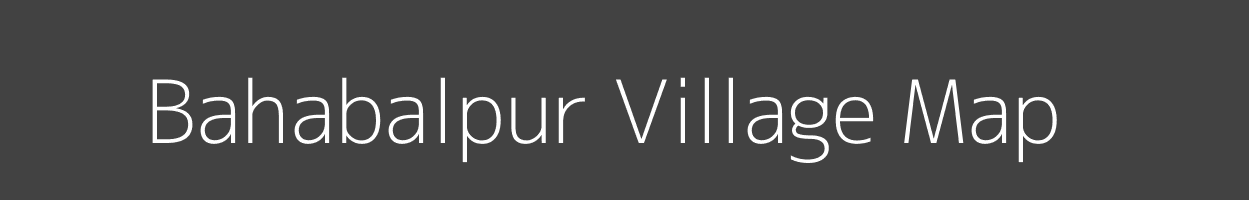 Map of Bahabalpur Village in Odisha Image