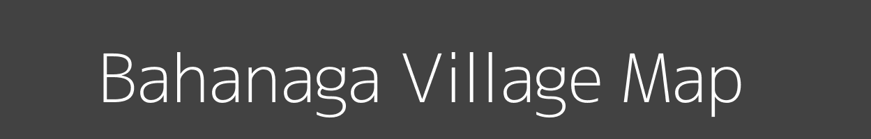 Map of Bahanaga Village in Odisha Image